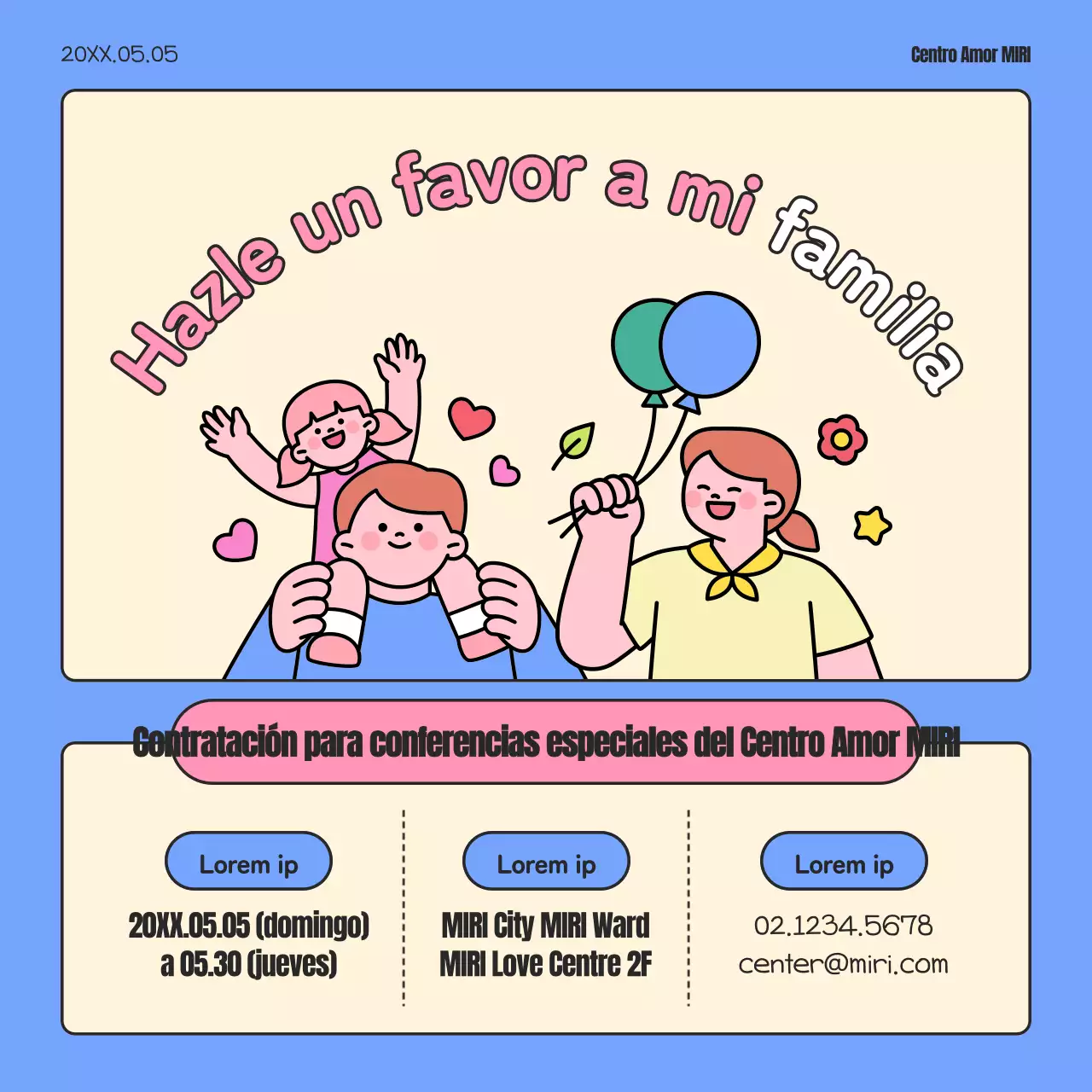 Acerca de la charla sobre comunicación familiar rosa y azul