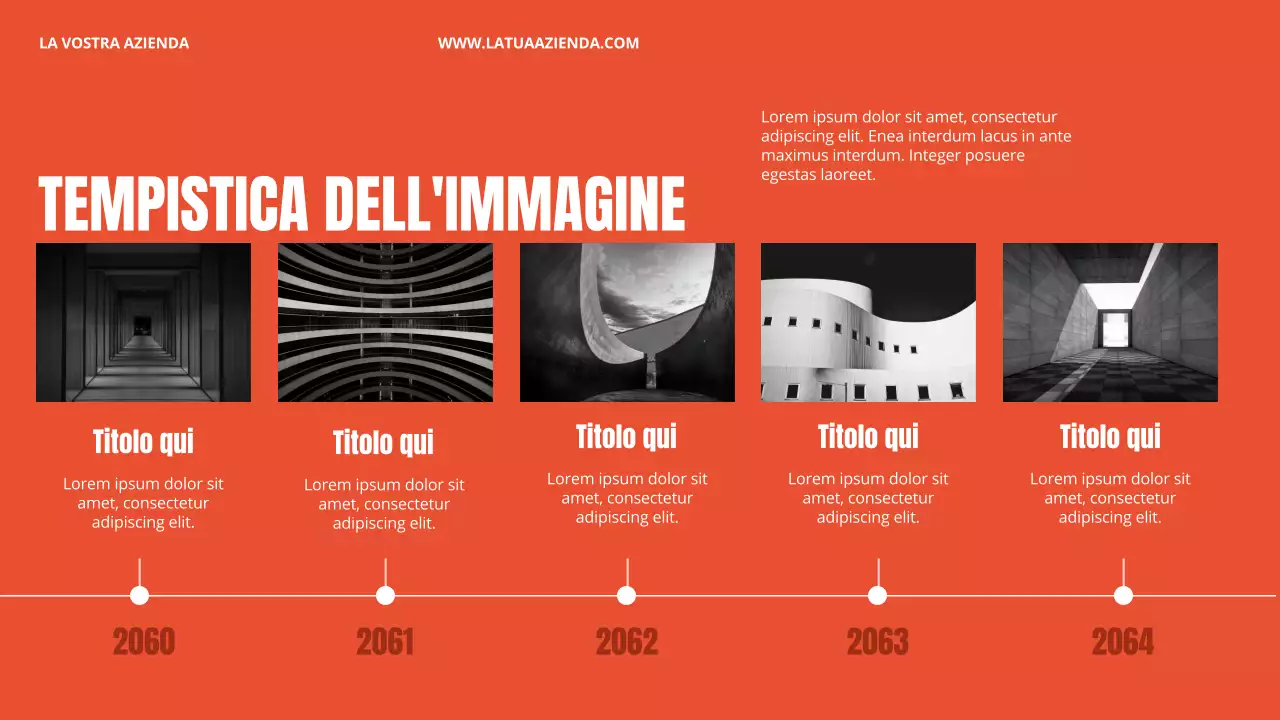 Orange Bold Business Introduzione dell'azienda