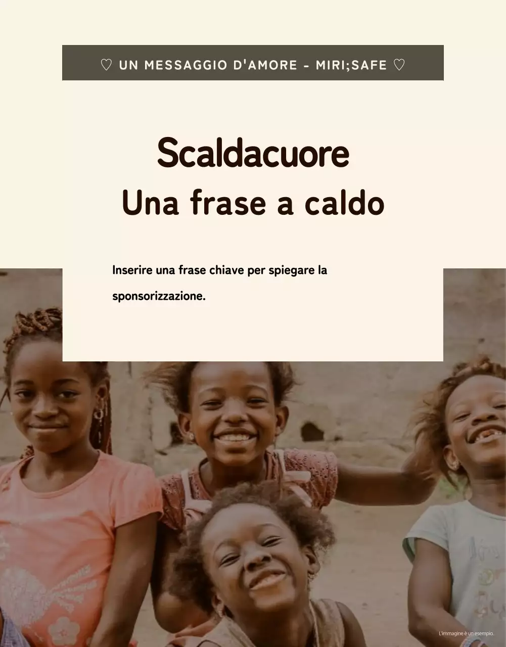 Un semplice invito all'azione in giallo e beige