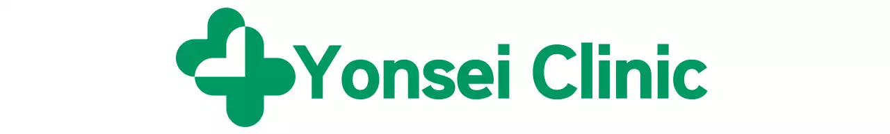 Alat tulis rumah sakit dengan logo berbentuk semanggi berdaun empat