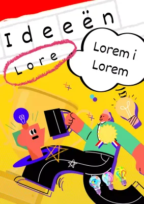 Rode en gele ideeënwedstrijd