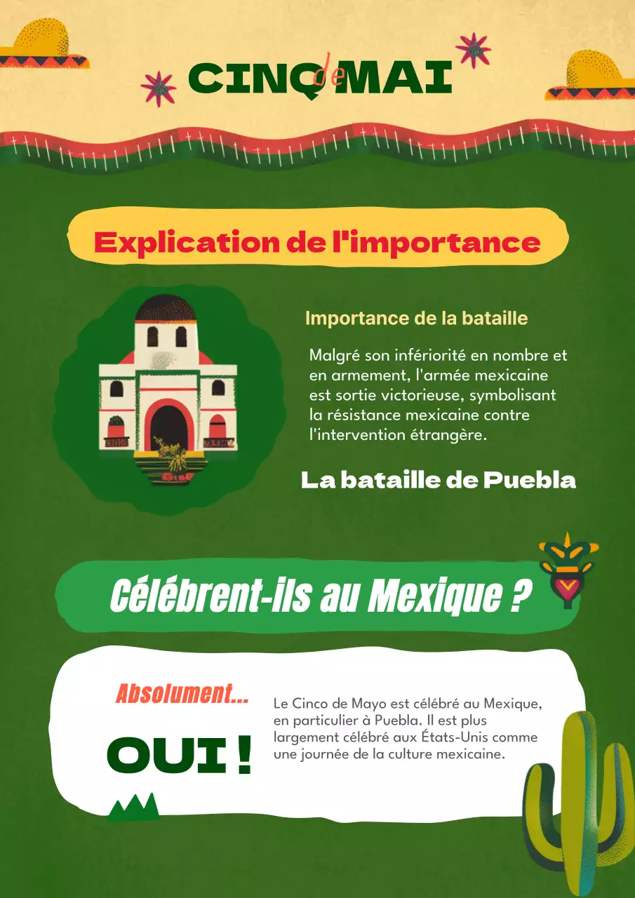 Concept mexicain mignon, affiche vintage en vert