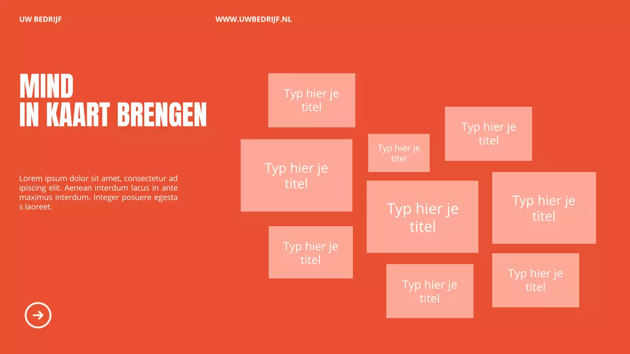 Orange Bold Bedrijf Introductie