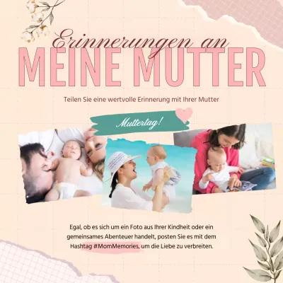 Pink Classic Muttertagserinnerungen Werbung