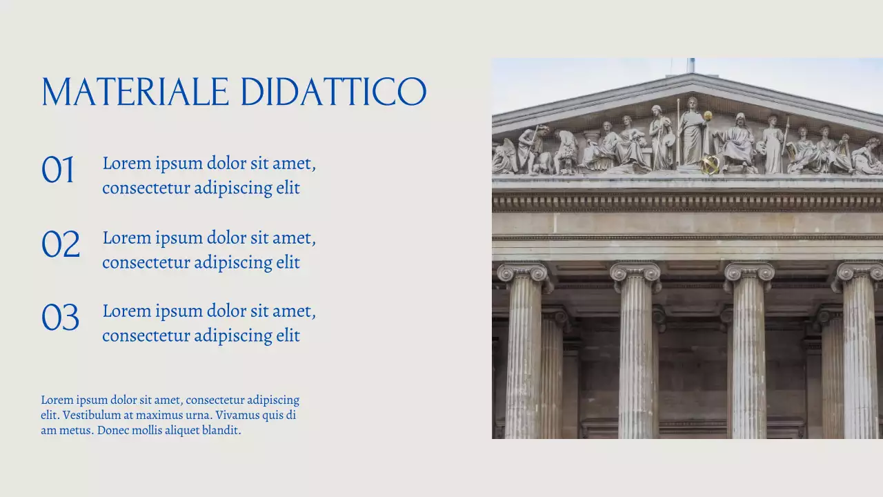 Grigio e blu Elegante materiale per conferenze d'arte