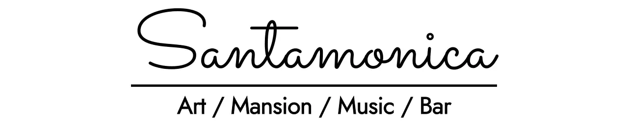 ユニークな書体を活用したカフェデザイン