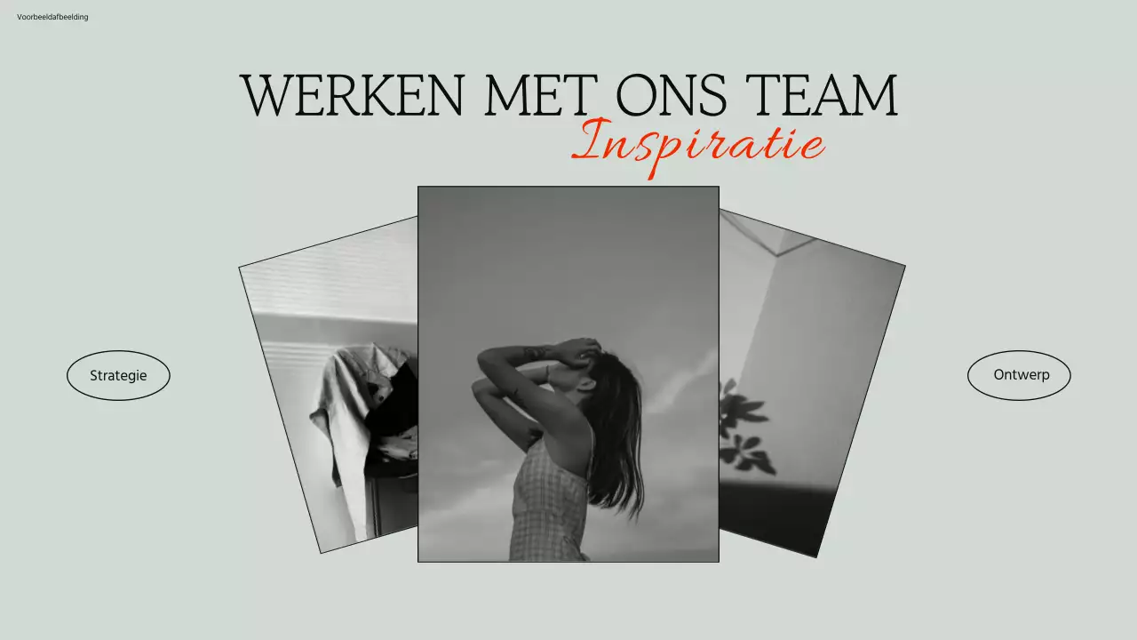 Kaki en zwart modern esthetisch visuele identiteit Product pitch