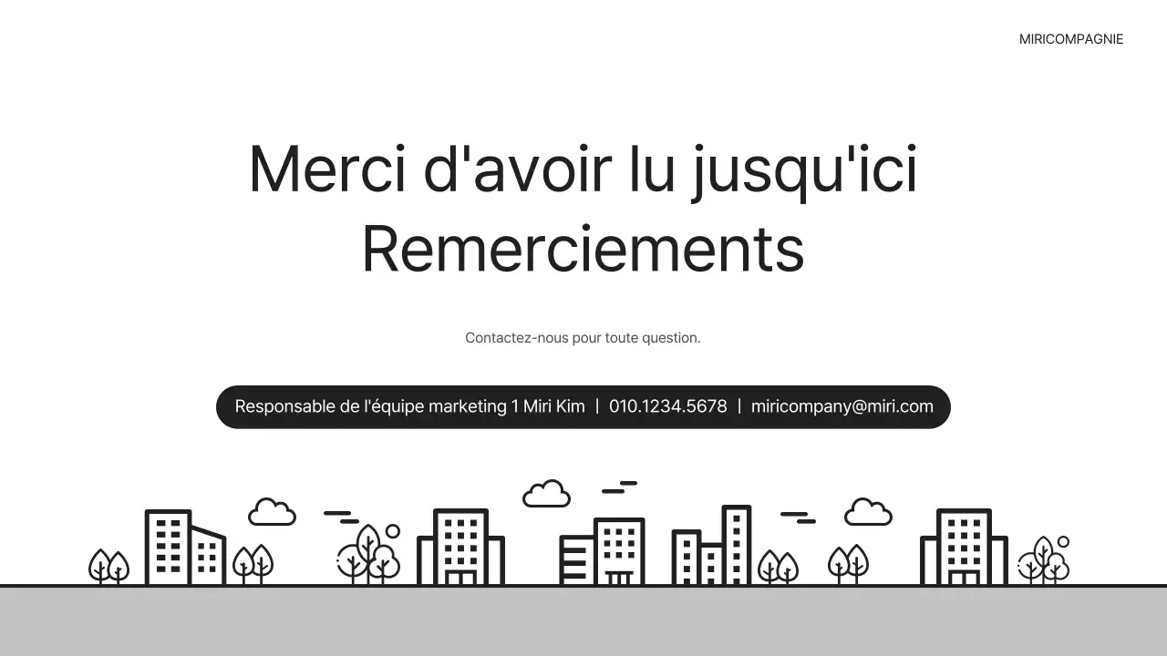 Une lettre de motivation commerciale simple en gris et noir