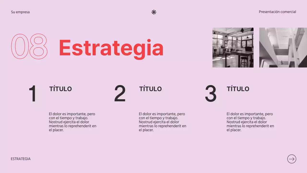 Presentación de la empresa Soft Pink Clean Business