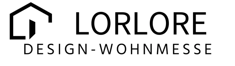 Einfache Wohnmesse mit Illustrationen in Form von Häusern