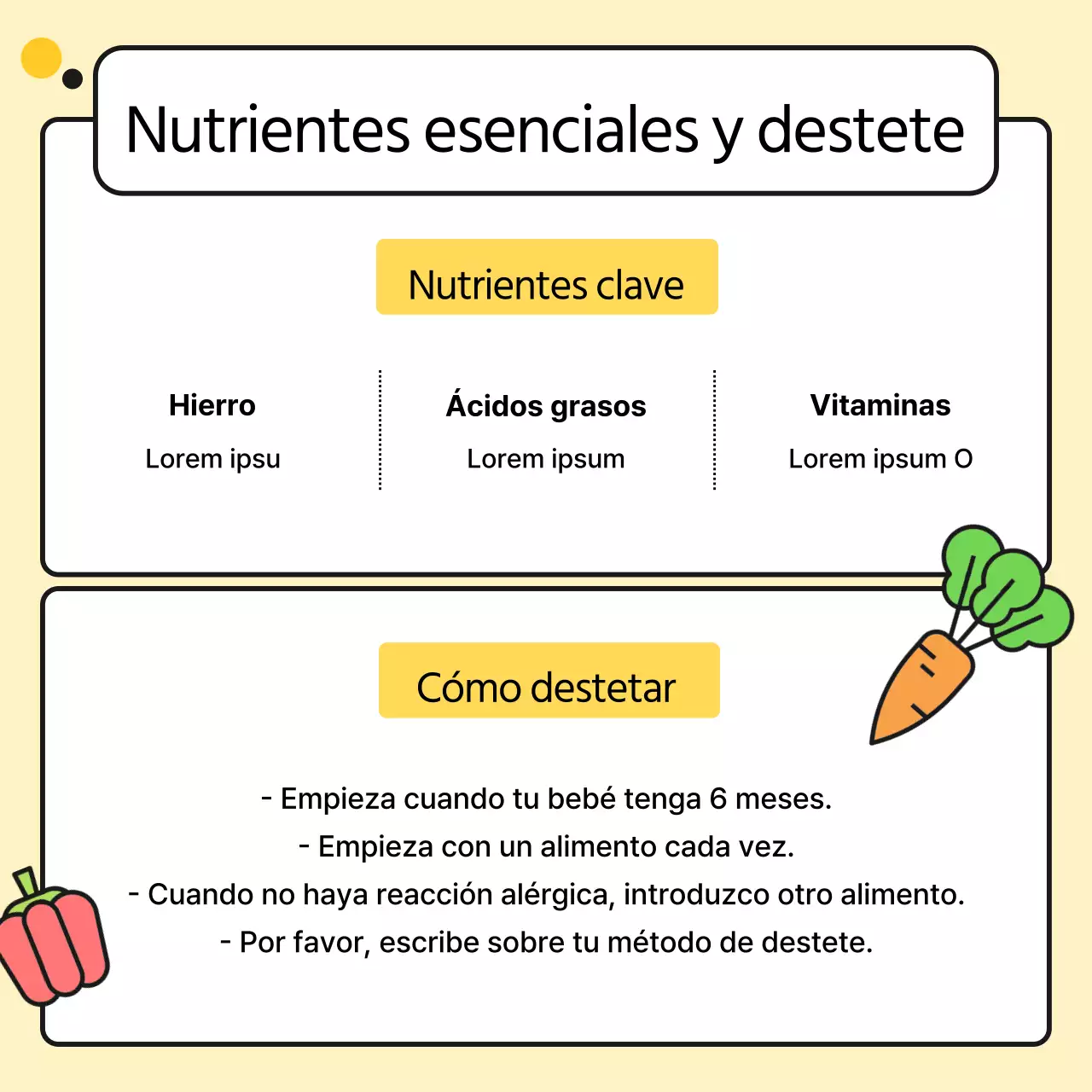 Sobre los adorables consejos para padres de Yellow