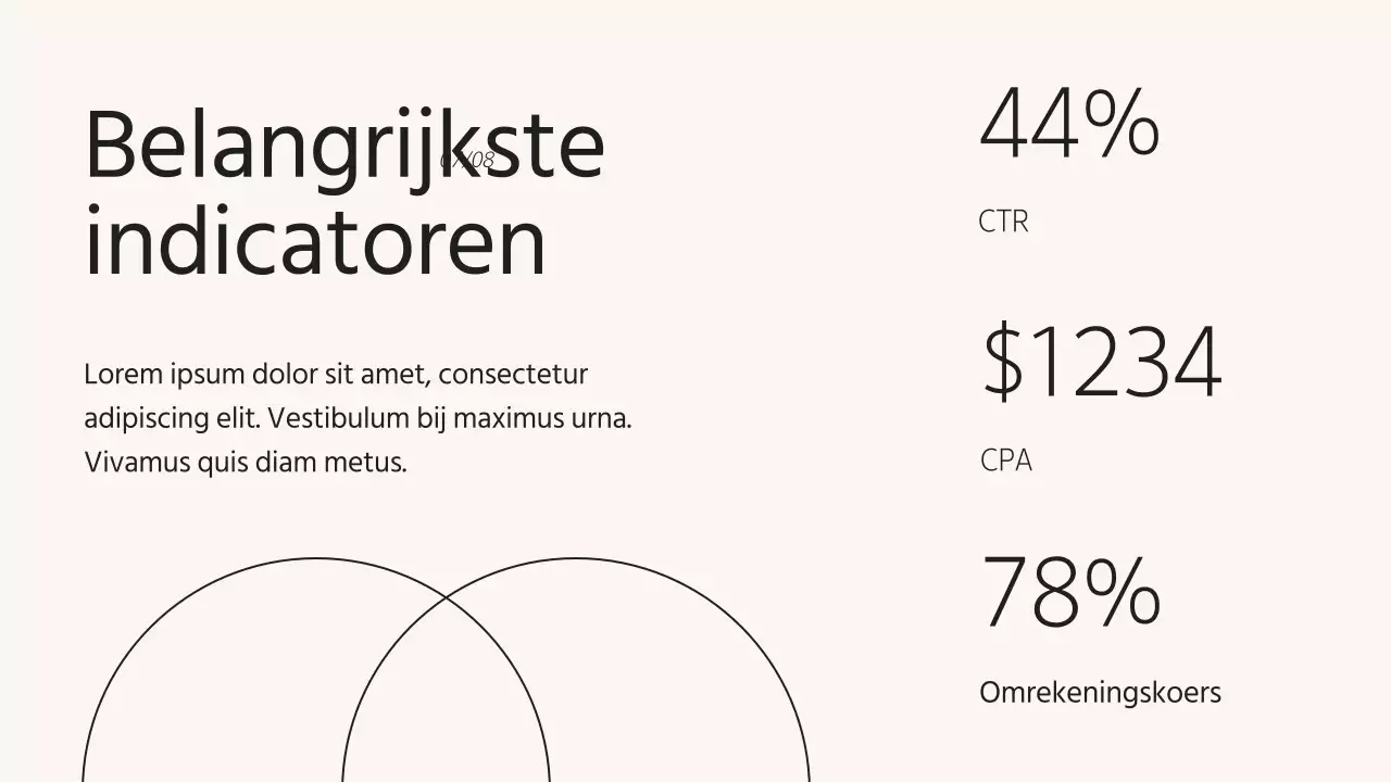 Beige Elegante Marketingstrategie Campagne