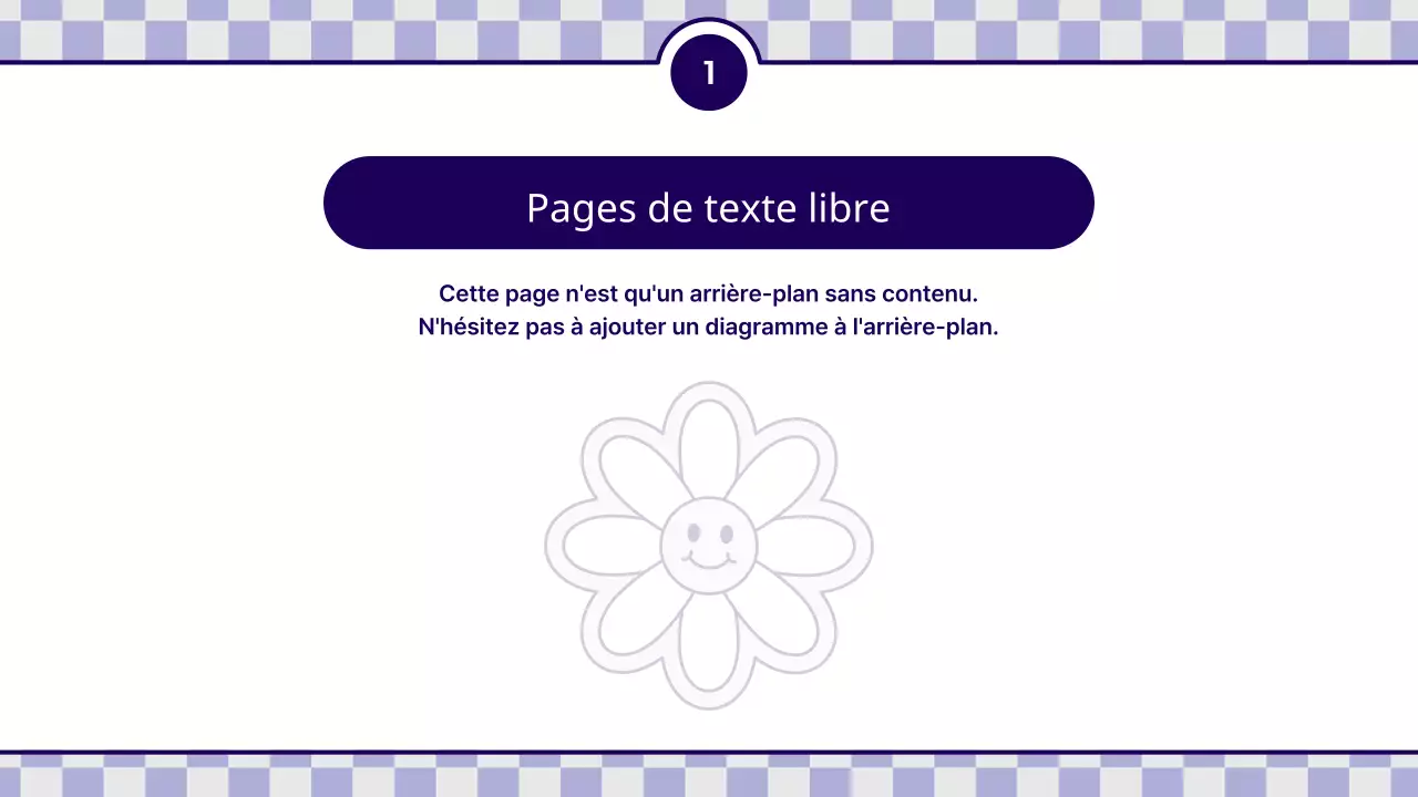 Prospectus avec autocollants kitsch violets et jaunes