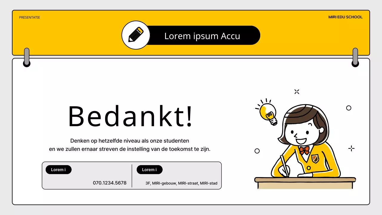 Een eenvoudig geel en zwart essay schrijven school prospectus