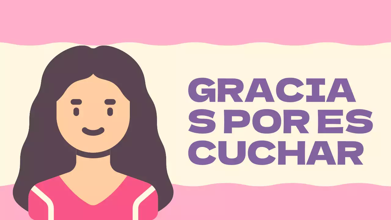 Guía de salud mental Pink Simple