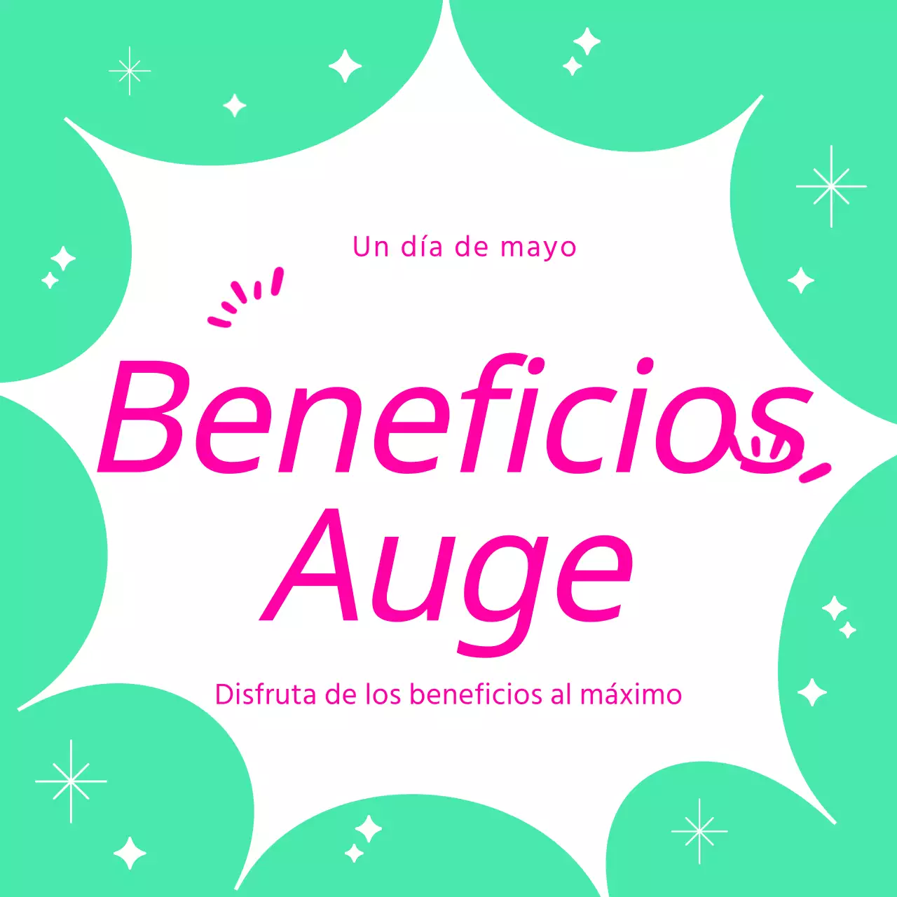 Miniatura principal sencilla en menta y rosa fuerte