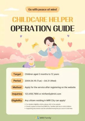 Announcing the opening of the yellow and ivory nannies