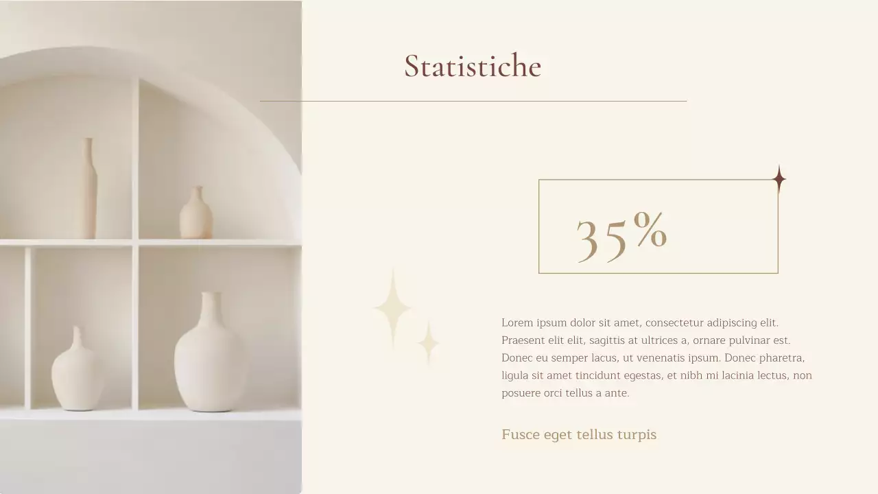 Introduzione dell'azienda Beige Natural Business