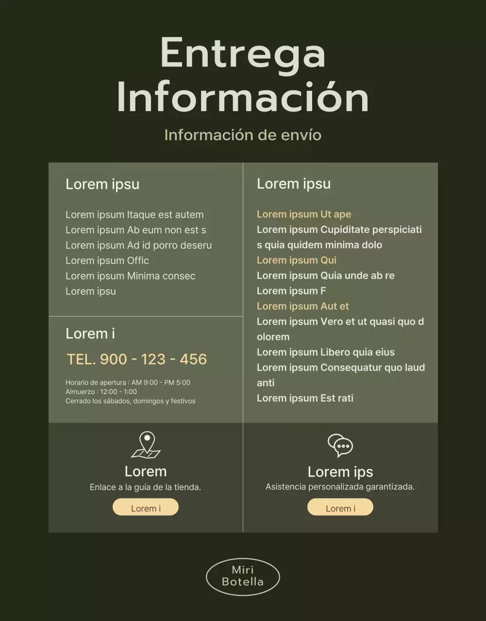 Promover descripciones de vinos finos en chartreuse y caqui