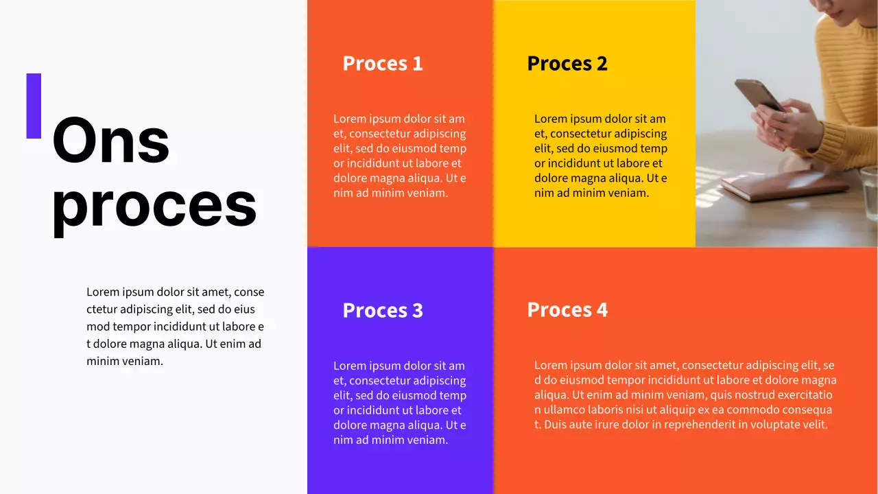 Purple Bold Bedrijf Introductie