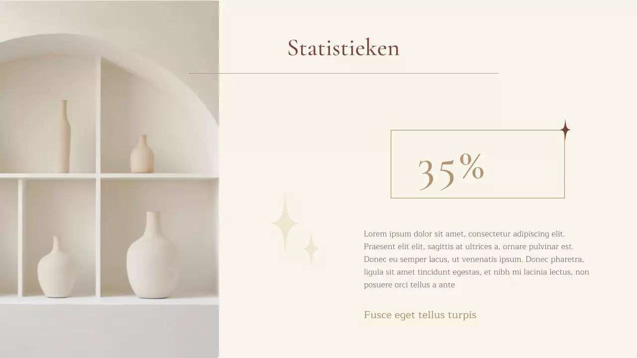 Introductie van het bedrijf Beige Natural