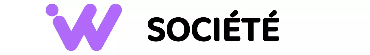 Logo de l'entreprise avec un simple symbole alphabétique noir