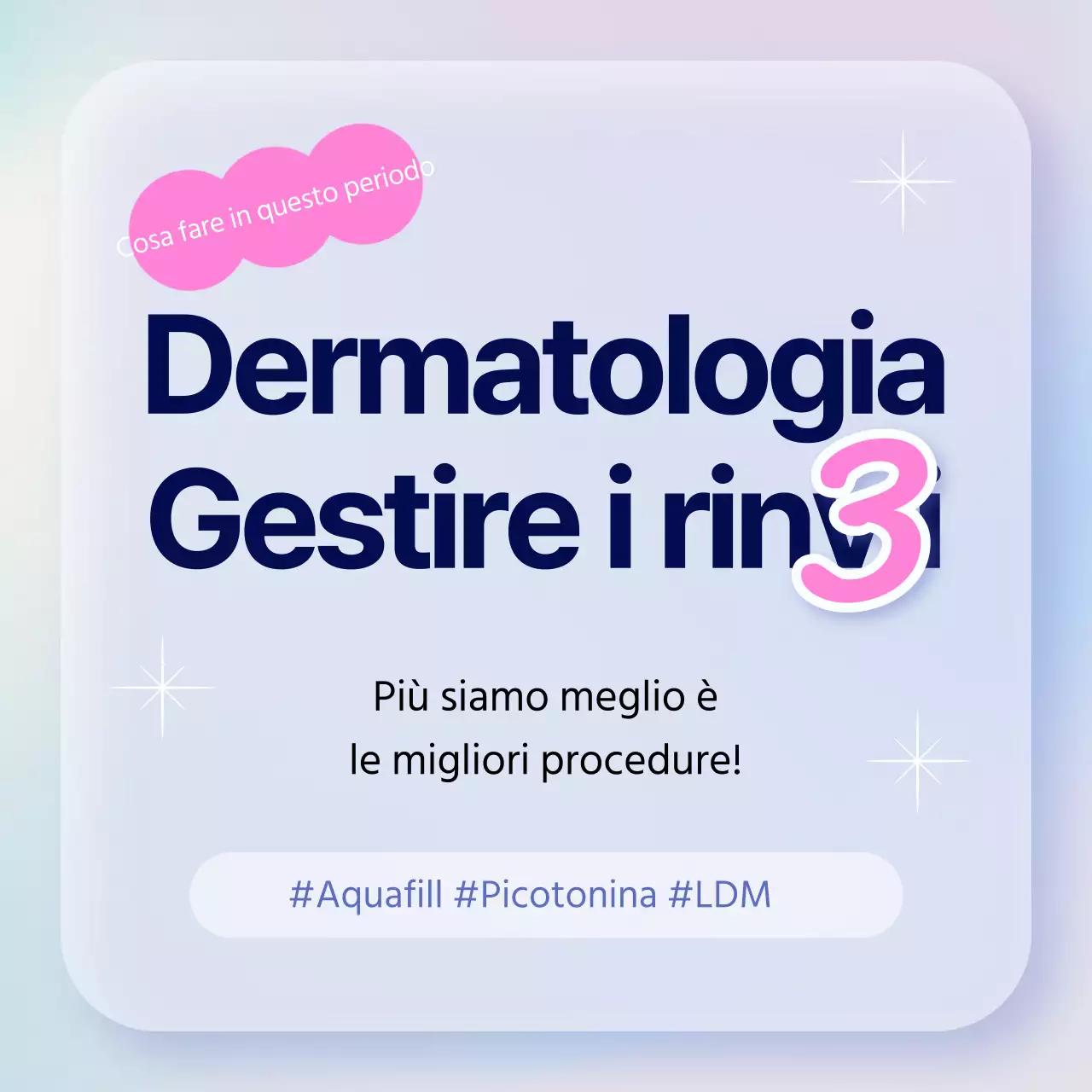 Promuovere le cure kitsch consigliate dal dermatologo in azzurro e rosa