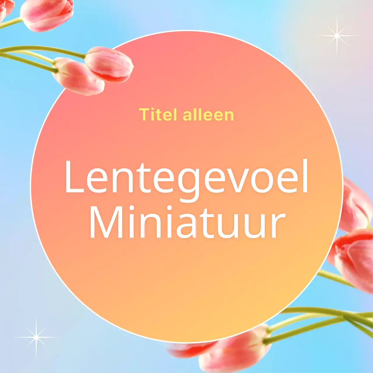 Tropische stijl lente achtergrond cover in lichtblauw en geel