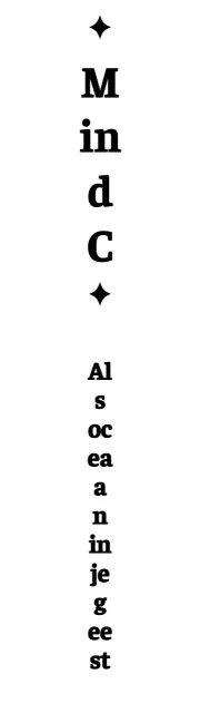 Lyrisch ontwerp met een mystiek gevoel