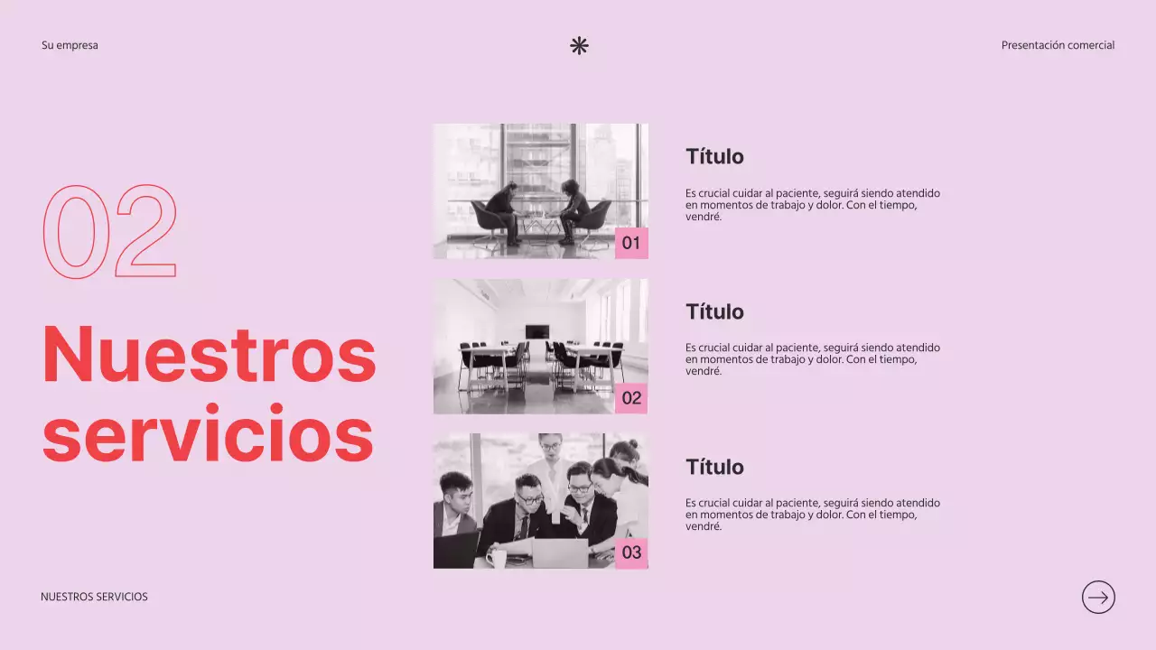 Presentación de la empresa Soft Pink Clean Business