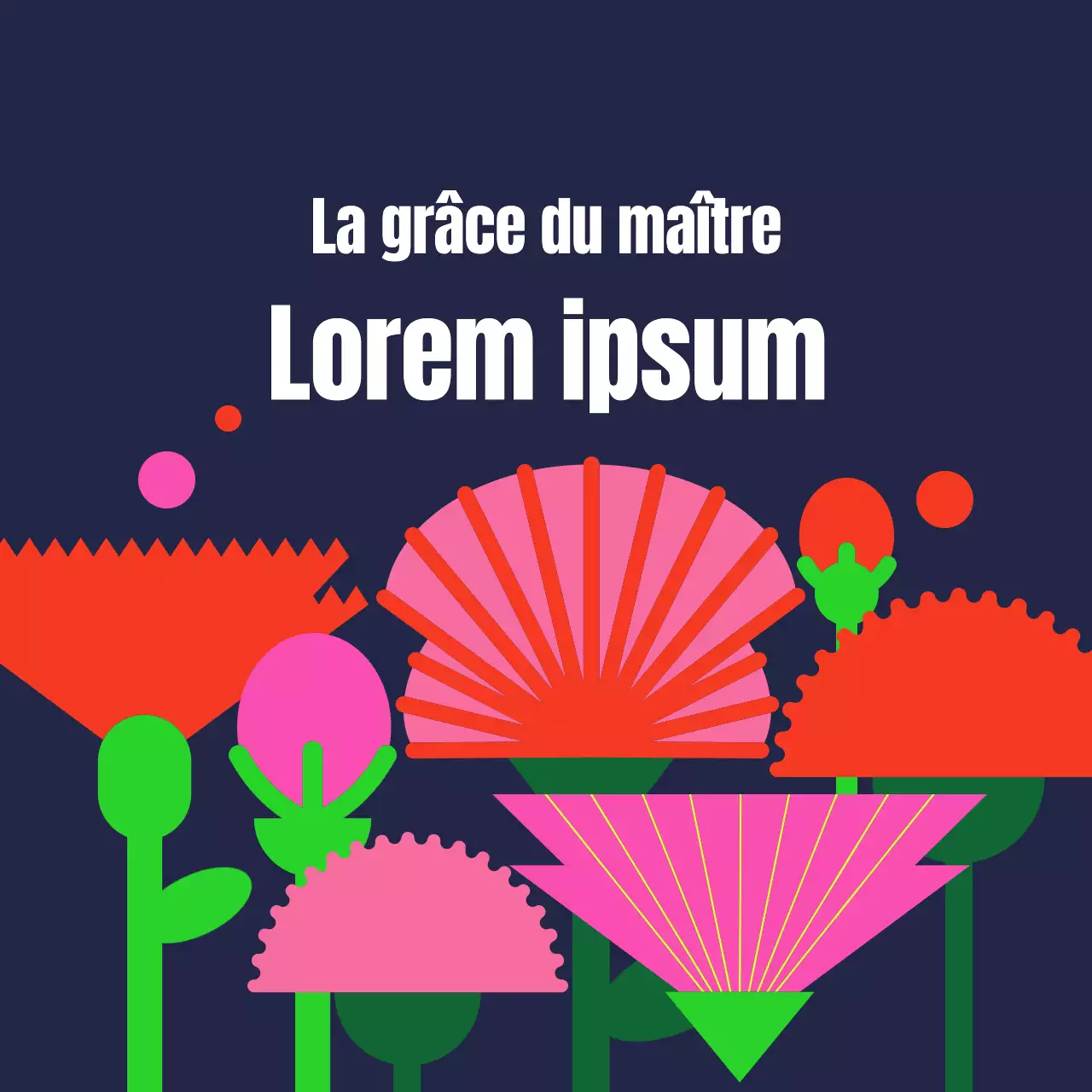 Un champ d'œillets de la Journée des enseignants sur un fond sombre