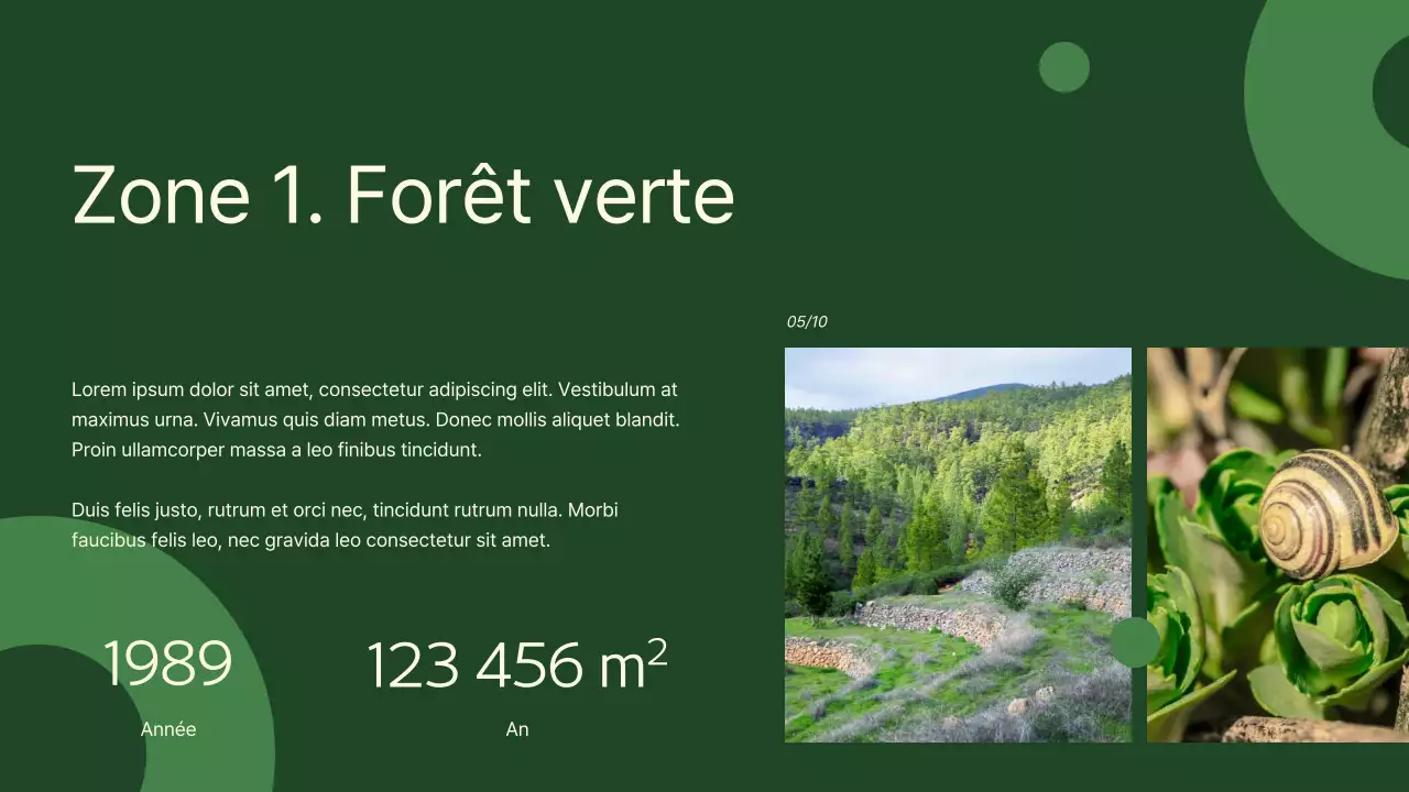 Matériau de classe de protection de l'environnement vert et moderne