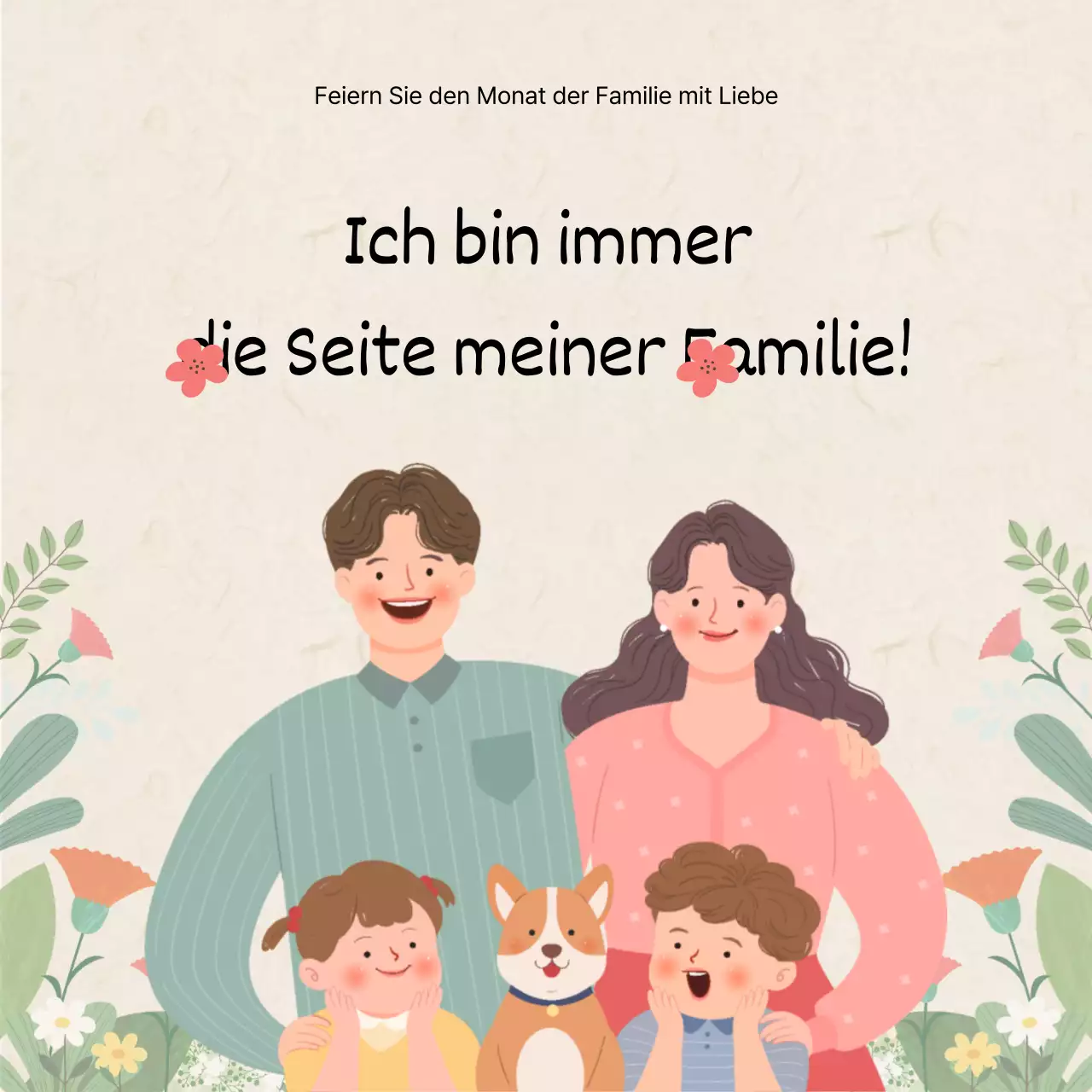 Rosa und grüne Beiträge zum Familienmonat