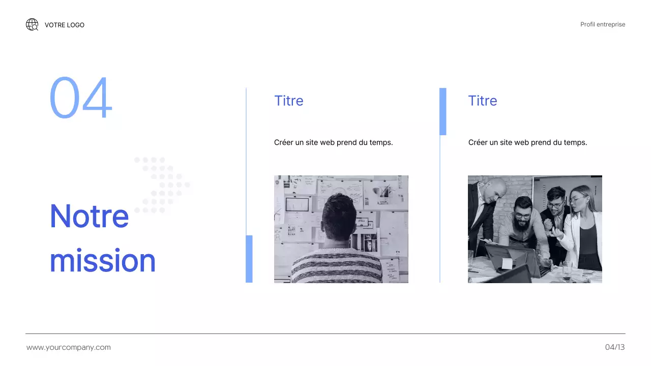 Présentation de la société Blue Modern Business