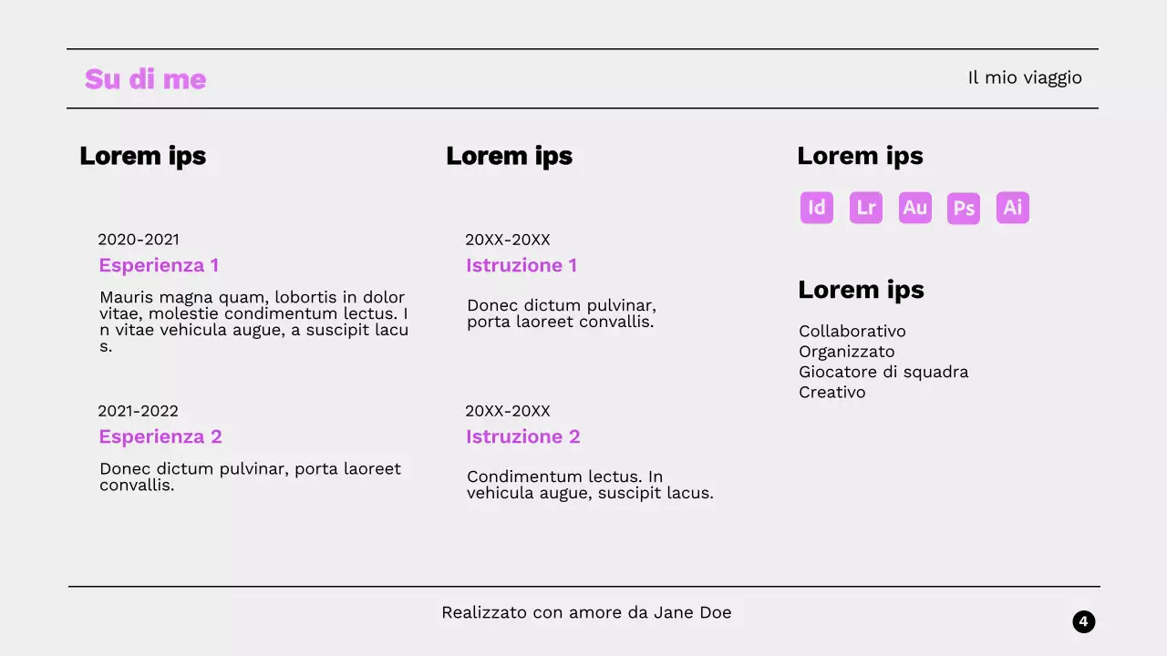 Portafoglio Lilla Basic Bold