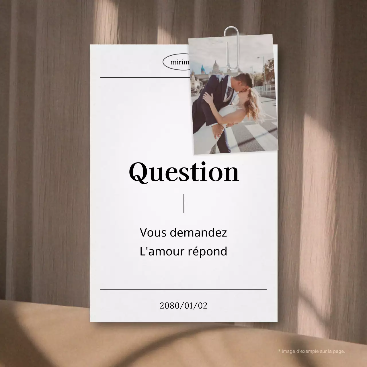 Promouvoir votre message avec un clip émotionnel moderne en blanc et marron