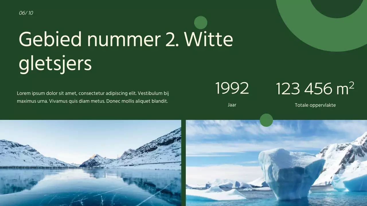 Groen Modern Milieubescherming Klasse Materiaal