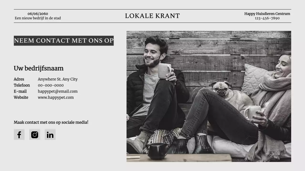 Introductie van Grey Classic Pet Business