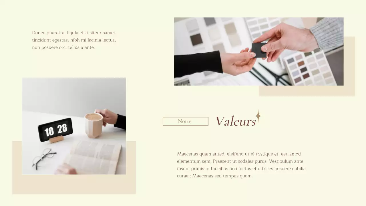 Beige Natural Business Présentation de la société