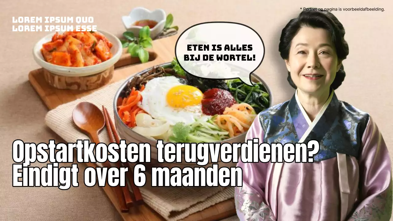 Traditionele gele en witte ondernemerstips