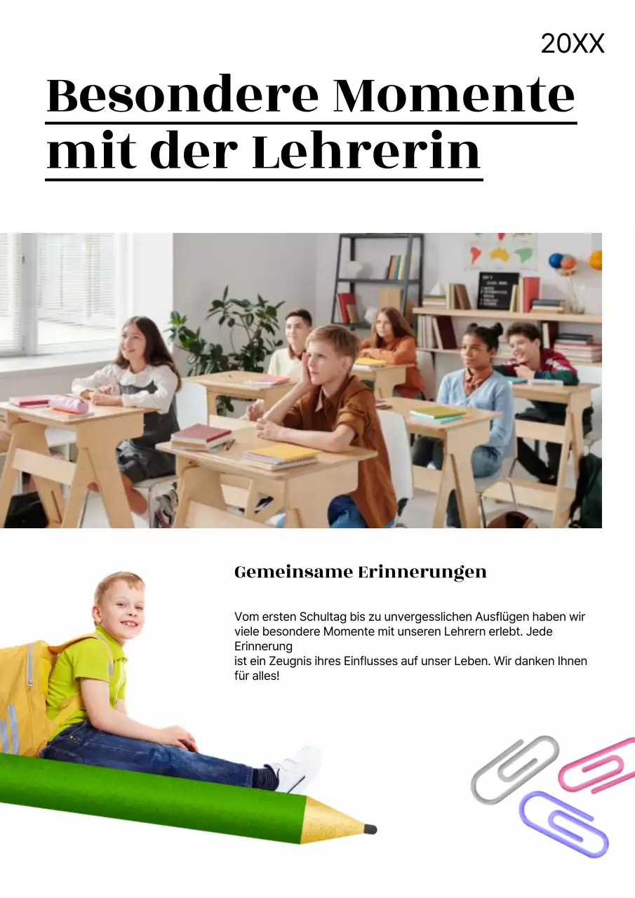 Eine hübsche Feier zum Teacher's Day in Weiß und Rot