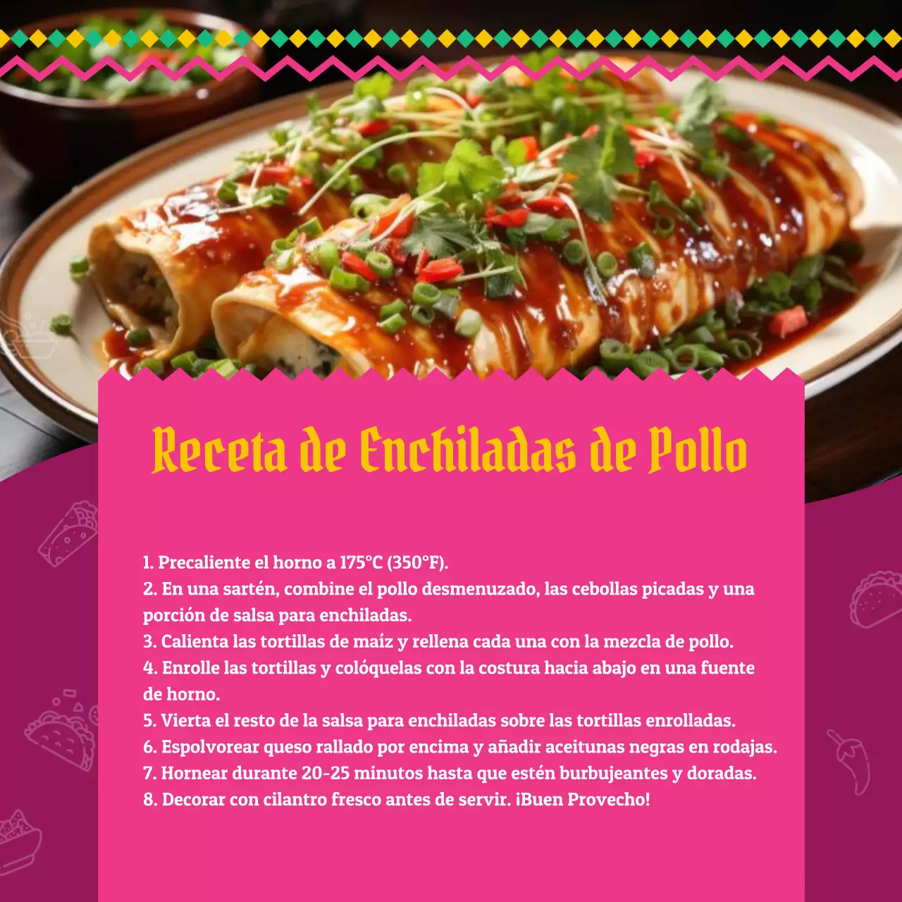Yellow Traditional Cinco de Mayo Recipe