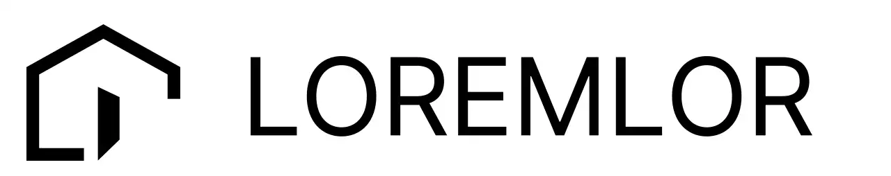 Salon de l'habitat simple avec des illustrations en forme de maisons