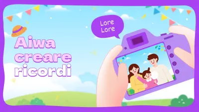 A proposito di questa gita di famiglia in viola e azzurro