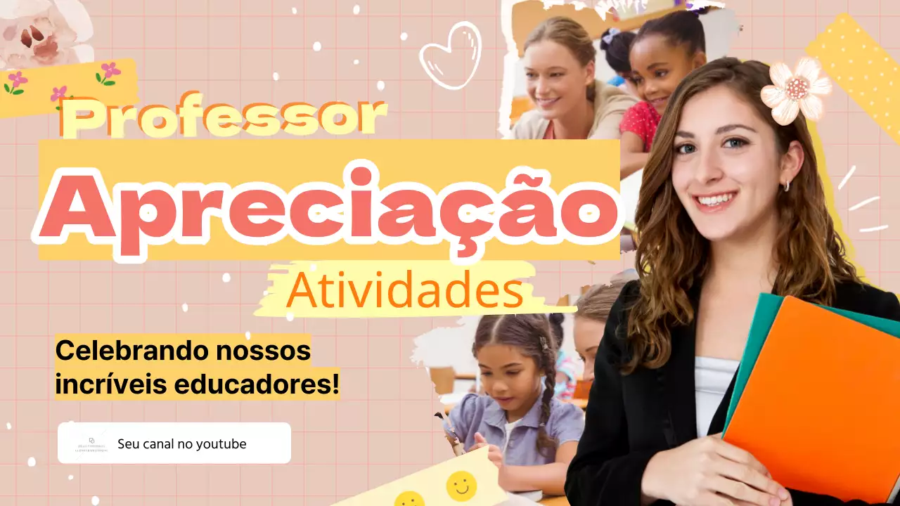 Vídeo em miniatura do Dia da Valorização do Professor Bege Moderno