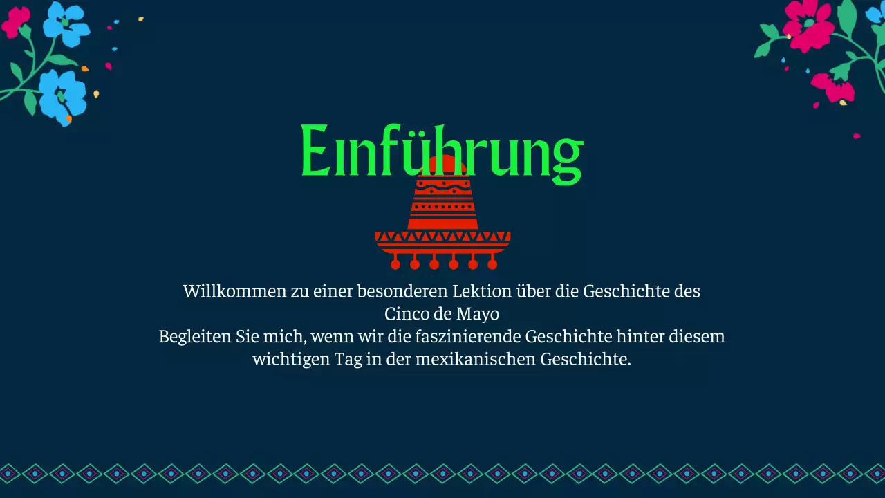 Materialien zur Geschichte des Cinco de Mayo in der Marine