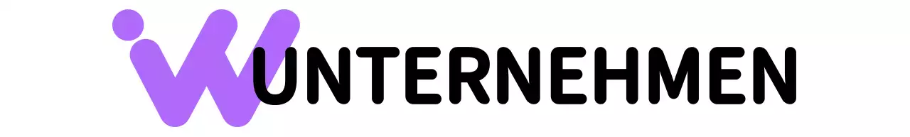 Firmenlogo mit einem einfachen schwarzen Buchstabensymbol