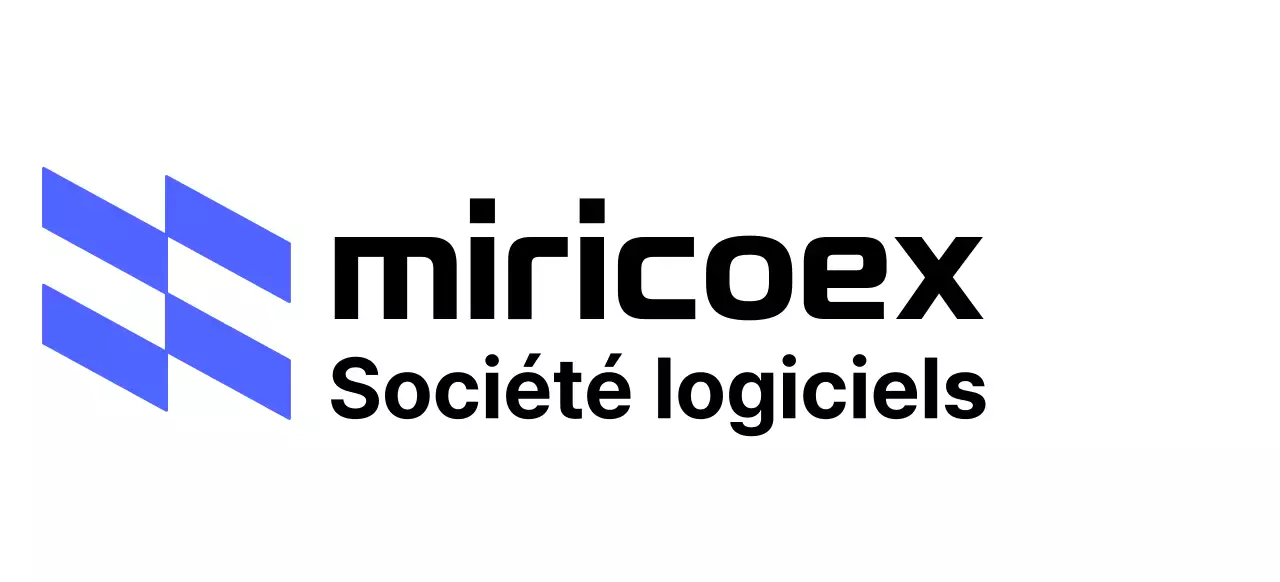 Logo d'entreprise avec un concept de forme inclinée