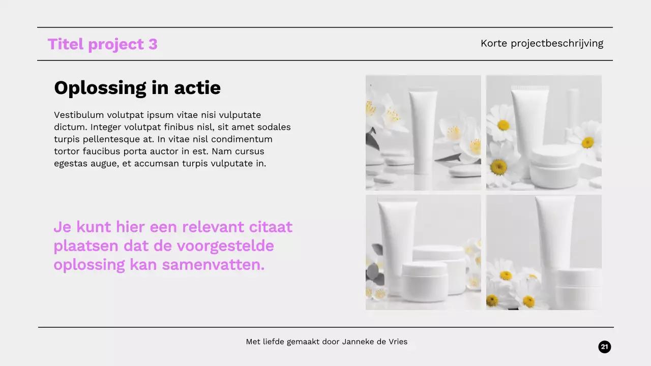 Lila Basis Vet Portfolio