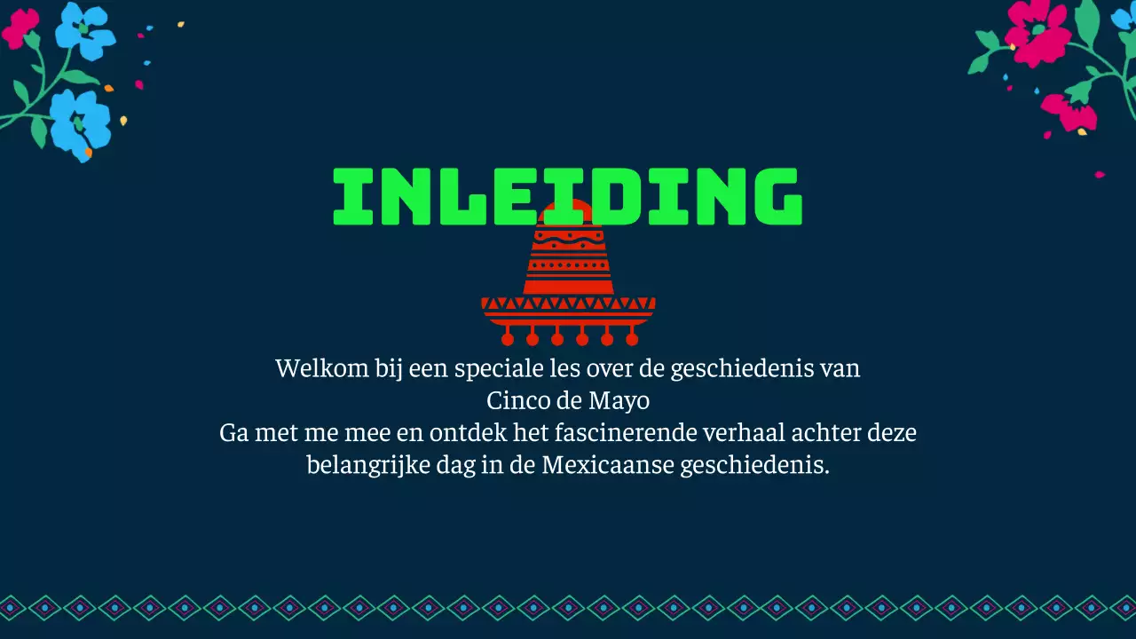 Navy Cinco de Mayo Geschiedenis Studiemateriaal